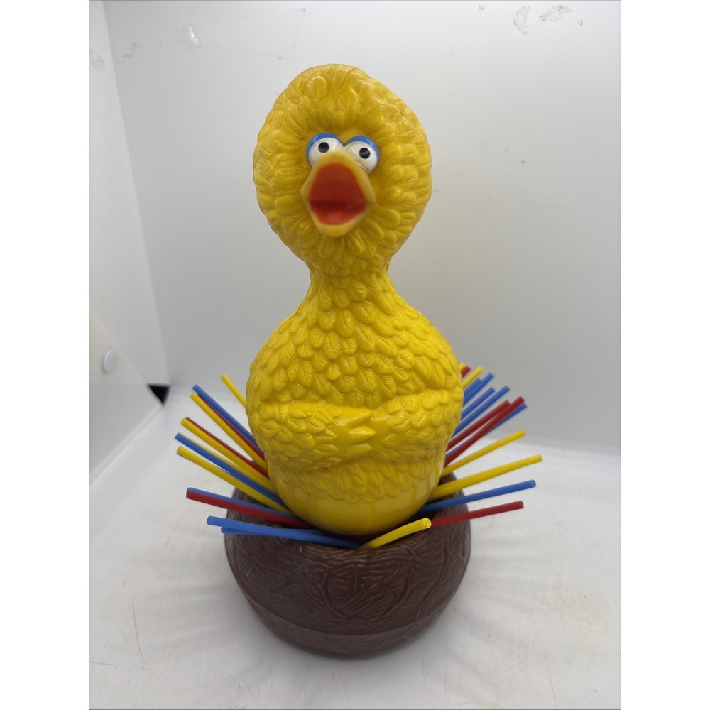 Vintage‎ 1977 Milton Bradley Sesame Street Big Birds Nesticks Game 4741